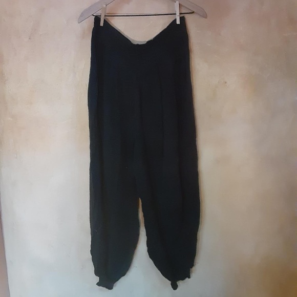 COTTON FLOWER YOGINI PANTS - Picture 3 of 4